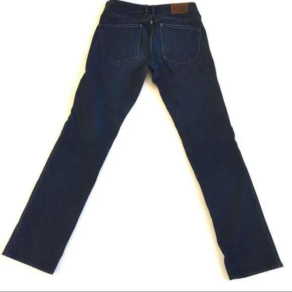 Madewell Rail Straight Dark Wash Jeans Size 27 - Picture 4 of 8